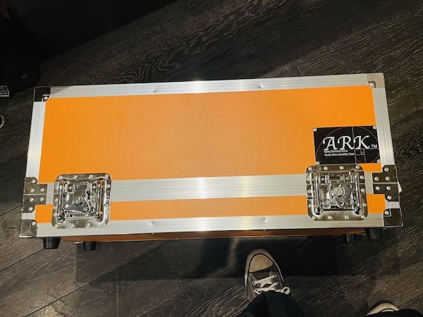 ARKのヘッドアンプケース　カスタム:イエローオレンジ