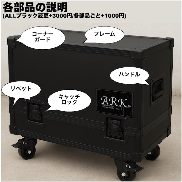 各部品をカスタム可能に